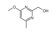 2-Pyrimidinemethanol, 4-methoxy-6-methyl- (9CI) structure