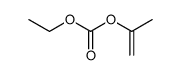 carbonic acid ethyl ester-isopropenyl ester Structure