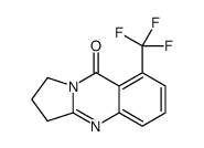 8-(Trifluoromethyl)-2,3-dihydropyrrolo[2,1-b]quinazolin-9(1H)-one Structure