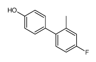 4-(4-fluoro-2-methylphenyl)phenol Structure