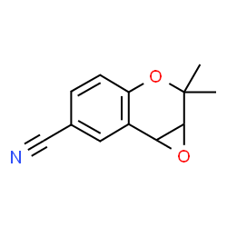 (1aR,7aR)-7,7-dimethyl-7,7a-dihydro-1aH-oxireno[2,3-c]chroMene-3-carbonitrile Structure