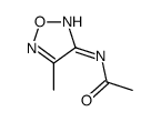 N-(4-methyl-1,2,5-oxadiazol-3-yl)acetamide Structure