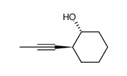 trans-2-(1-Propinyl)cyclohexanol结构式