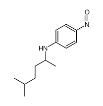 N-(1,4-Dimethylpentyl)-4-nitrosoaniline Structure