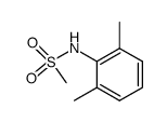 N-(2,6-dimethylphenyl)-methane sulfonamide结构式