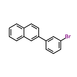 2-(3-溴苯基)萘结构式
