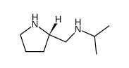 (S)-N-isopropyl-N-(2-pyrrolidinylmethyl)amine Structure