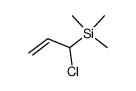 (1-chloroprop-2-enyl)trimethyl silane结构式