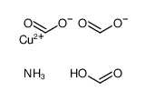 formic acid, ammonium copper salt结构式