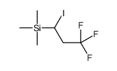 trimethyl-(3,3,3-trifluoro-1-iodopropyl)silane结构式