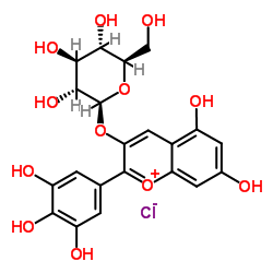 Delphinidin-3-O-glucoside chloride picture