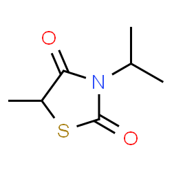 2,4-Thiazolidinedione,5-methyl-3-(1-methylethyl)-(9CI)结构式