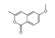 6-Methoxy-3-methyl-1H-isochromen-1-one Structure