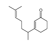 3-(6-methylhept-5-en-2-yl)cyclohex-2-en-1-one Structure