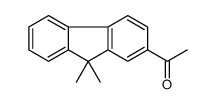 1-(9,9-Dimethyl-9H-fluoren-2-yl)ethanone structure