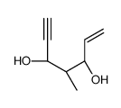 (3R,4S,5R)-4-methylhept-1-en-6-yne-3,5-diol Structure