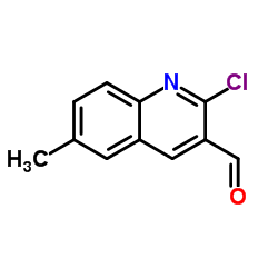 2-Chloro-6-methylquinoline-3-carbaldehyde structure