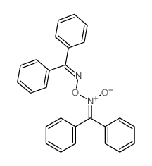 benzhydrylidene-(benzhydrylideneamino)oxy-oxido-azanium结构式