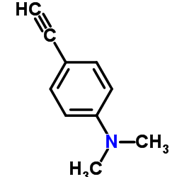 4-N,N-二甲基苯乙炔结构式