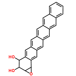 1a,2,3,15b-Tetrahydrohexaceno[1,2-b]oxirene-2,3-diol Structure