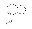 8-Indolizinecarboxaldehyde, 1,2,3,5,6,8a-hexahydro- (9CI) Structure