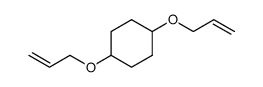 1,4-cyclohexanediol diallyl ether Structure