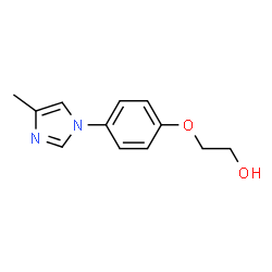 Ethanol, 2-[4-(4-methyl-1H-imidazol-1-yl)phenoxy]- (9CI)结构式