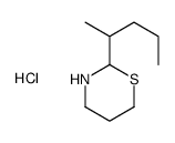 2-(1-Methylbutyl)-tetrahydro-2H-1,3-thiazine hydrochloride structure