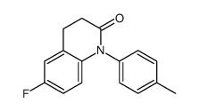 6-fluoro-1-(4-methylphenyl)-3,4-dihydroquinolin-2-one Structure