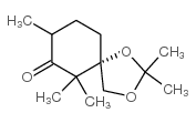 1,3-Dioxaspiro[4.5]decan-7-one,2,2,6,6,8-pentamethyl-,(5S)-(9CI) picture