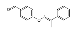 4-(1-phenylethylideneamino)oxybenzaldehyde结构式