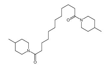 1,12-bis(4-methylpiperidin-1-yl)dodecane-1,12-dione结构式