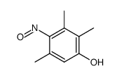 2,3,5-trimethyl-4-nitrosophenol Structure