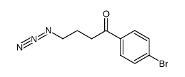 4-azido-4'-bromobutylphenone Structure