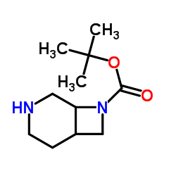 8-BOC-3,8-DIAZABICYCLO[4.2.0]OCTANE structure