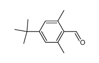 2,6-Dimethyl-4-tert-butylbenzaldehyde结构式