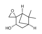 (1R,2S,5R)-6,6-dimethylspiro[bicycle[3.1.1]heptane-2,2’-oxiran]-3-ol Structure