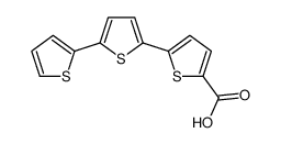 5-(5-thiophen-2-ylthiophen-2-yl)thiophene-2-carboxylic acid Structure