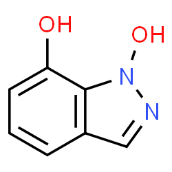 1H-Indazol-7-ol,1-hydroxy- structure