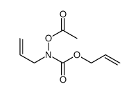 [prop-2-enoxycarbonyl(prop-2-enyl)amino] acetate Structure