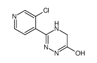 3-(3-chloropyridin-4-yl)-2,5-dihydro-1H-1,2,4-triazin-6-one Structure