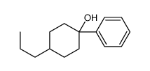1-phenyl-4-propylcyclohexan-1-ol Structure