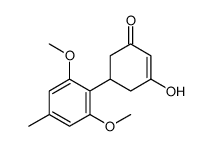 5-(2,6-dimethoxy-4-methylphenyl)-3-hydroxycyclohex-2-en-1-one Structure