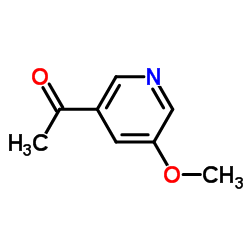 1-(5-Methoxy-3-pyridinyl)ethanone Structure