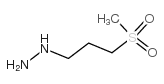 3-甲砜基丙基肼结构式