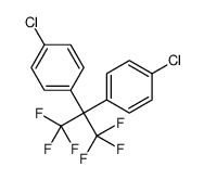 1-chloro-4-[2-(4-chlorophenyl)-1,1,1,3,3,3-hexafluoropropan-2-yl]benzene Structure