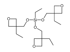 ethyl-tris[(3-ethyloxetan-3-yl)methoxy]silane结构式