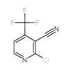 2-氯-4-三氟甲基吡啶-3-甲腈结构式