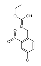 ethyl N-[(4-chloro-2-nitrophenyl)methyl]carbamate Structure