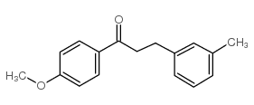 4'-METHOXY-3-(3-METHYLPHENYL)PROPIOPHENONE Structure